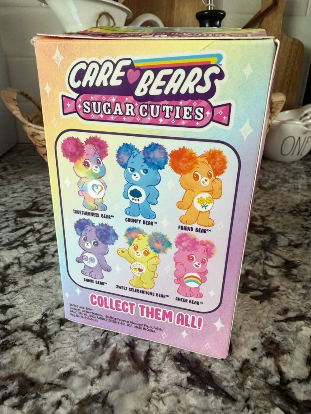Care Bears Sugar Cuties Plush Dangler - Picture 2 of 3